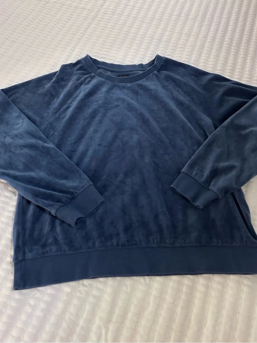 Gap Kids Plush Velour Jogger  - Deep Blueberry Comfort Loungewear